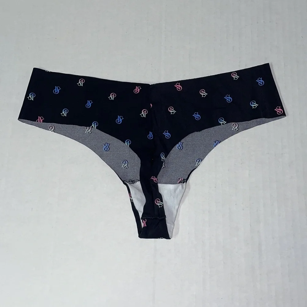 NWT Victoria Secret Panty - Black - Size L